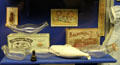 Baby feeding bottles at Museum of Childhood. Edinburgh, Scotland.