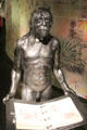Model of early human at Our Dynamic Earth. Edinburgh, Scotland.