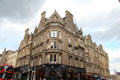 Building on corner of High at Jeffrey Streets. Edinburgh, Scotland.