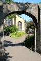 Arch in Flodden Wall at Greyfriars Kirk. Edinburgh, Scotland.