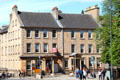 Georgian buildings on St Andrew Square. Edinburgh, Scotland.