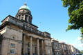West Register House with other Georgian row tenements on Charlotte Square. Edinburgh, Scotland.