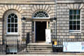 Facade of Georgian House museum. Edinburgh, Scotland.