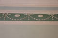 Adam-style ceiling frieze at Georgian House museum. Edinburgh, Scotland.