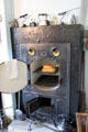 Bread oven in kitchen at Georgian House museum. Edinburgh, Scotland.