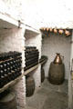 Wine cellar at Georgian House museum. Edinburgh, Scotland.
