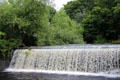 Dam in Dean Village. Edinburgh, Scotland.