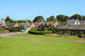 Row of houses. Dirleton, Scotland.