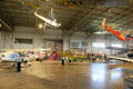 Early aircraft display in hanger at National Museum of Flight. East Fortune, Scotland.