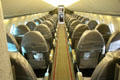 Concorde interior at National Museum of Flight. East Fortune, Scotland.