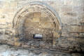Arched recess in chancel at Seton Collegiate Church. Seton, Scotland.