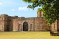 Seton Castle beside Seton Collegiate Church. Seton, Scotland.