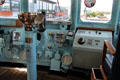 Bridge of Royal Yacht Britannia. Edinburgh, Scotland.