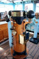 Compass on bridge of Royal Yacht Britannia. Edinburgh, Scotland.