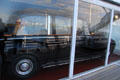 Rolls Royce limo on Royal Yacht Britannia. Edinburgh, Scotland.