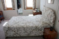 Royal bedroom on Royal Yacht Britannia. Edinburgh, Scotland.