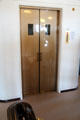 Elevator on Royal Yacht Britannia. Edinburgh, Scotland.