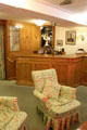 Officer's mess on Royal Yacht Britannia. Edinburgh, Scotland.