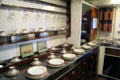 Pantry on Royal Yacht Britannia. Edinburgh, Scotland.
