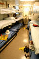 Bands quarters on Royal Yacht Britannia. Edinburgh, Scotland.