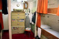 Crews quarters on Royal Yacht Britannia. Edinburgh, Scotland.