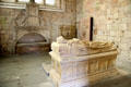 North Transept burial vault used by Earls of Lothian at Jedburgh Abbey. Jedburgh, Scotland.