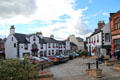 Melrose High Street seen from Market Square. Melrose, Scotland.