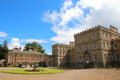 North entrance facade of Mellerstain House. Gordon, Scotland.