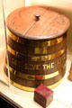 Ship's grog tub at RRS Discovery Museum. Dundee, Scotland.