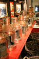 Nautical lamps at Scottish Fisheries Museum. Anstruther, Scotland.