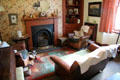 Parlor in Kirk's Stores at Highland Folk Museum. Newtonmore, Scotland.