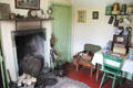 Early 20th C farmhouse interior at Highland Folk Museum. Newtonmore, Scotland.