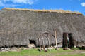 Stockman's House in Scottish Township at Highland Folk Museum. Newtonmore, Scotland.