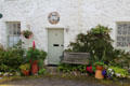 Port house garden on Main Street. New Abbey, Scotland.