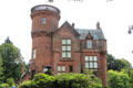 Threave House facade at Threave Garden. Rhonehouse, Scotland.