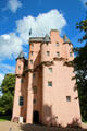Craigievar Castle seven story tower-house built for defense run as museum by National Trust for Scotland. Alford, Scotland.