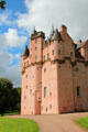 Design details of Craigievar Castle. Alford, Scotland.