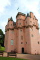 Entrance facade of Craigievar Castle. Alford, Scotland.