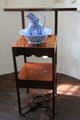Washstand with pitcher & basin at Craigievar Castle. Alford, Scotland.