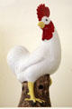Ceramic cock at Craigievar Castle. Alford, Scotland.