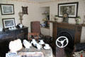 Farmhouse parlor at Pitmedden Garden. Pitmedden, Scotland.