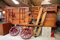 Barn mill for threshing corn in Museum of Farming Life at Pitmedden Garden. Pitmedden, Scotland.