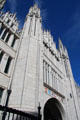 Broad St. facade of Marischal College. Aberdeen, Scotland.