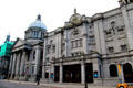 St Mark's Church & His Majesty's Theatre on Rosemount Viaduct. Aberdeen, Scotland.