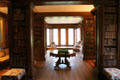 Library at Brodie Castle. Brodie, Scotland.