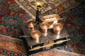 Toy range & copper pans at Brodie Castle. Brodie, Scotland.