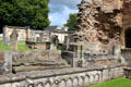 Tombs at Elgin Cathedral. Elgin, Scotland.