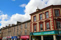 Elgin High Street heritage buildings. Elgin, Scotland.