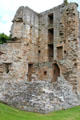 Little tower at Spynie Palace. Elgin, Scotland.