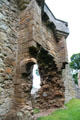 East Gate at Spynie Palace. Elgin, Scotland.